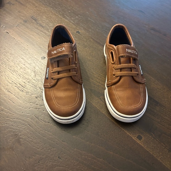 Nautica Brown/Tan Kids' Sneakers - Picture 1 of 4